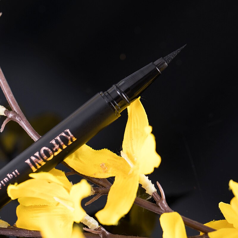 KIFONI 1PCS New Brand Beauty Cat Style Black Long-lasting Waterproof Liquid Eyeliner Eye Liner Pen Pencil Makeup Cosmetic Tool