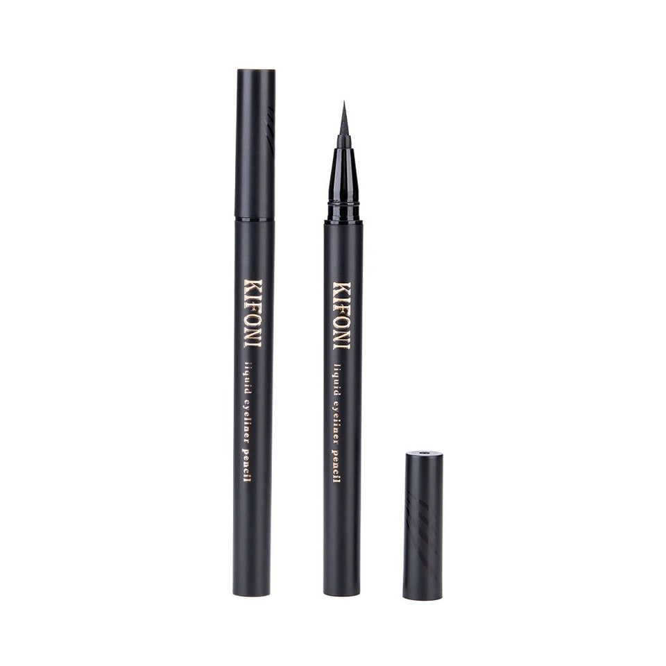 KIFONI 1PCS New Brand Beauty Cat Style Black Long-lasting Waterproof Liquid Eyeliner Eye Liner Pen Pencil Makeup Cosmetic Tool