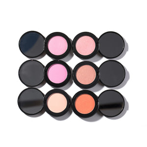 MYS brand  Makeup Cheek Blush Powder 6 Color single blusher bronzer Powder pressed Foundation Face Makeup Blusher