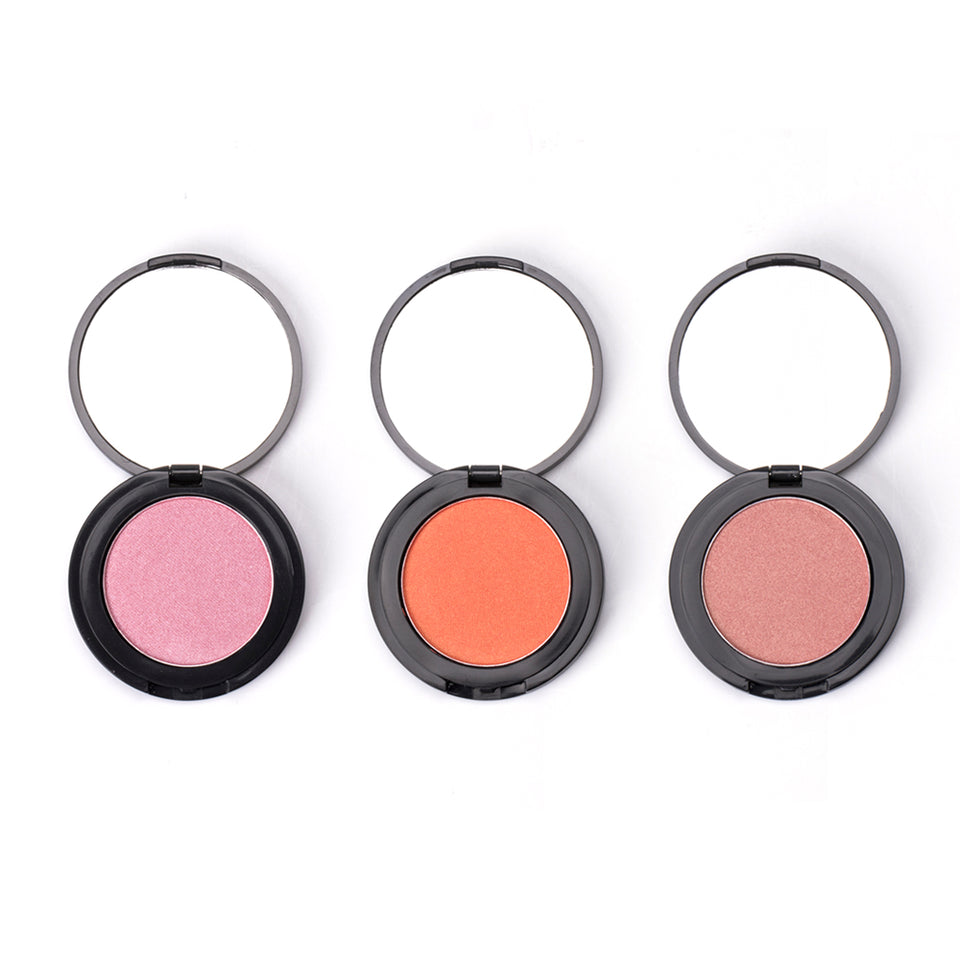 MYS brand  Makeup Cheek Blush Powder 6 Color single blusher bronzer Powder pressed Foundation Face Makeup Blusher