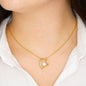 Heart Necklace Wife Gifts